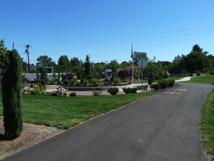 And at the end of the trail, Boring Station Trailhead Park provides a safe respite and full amenities